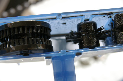 自転車チェーン掃除後 自転車チェーン掃除後
