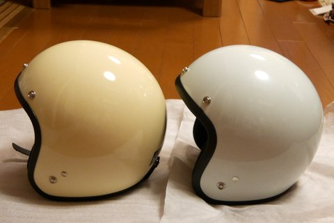 ネオライダーズヘルメット比較 横からの図