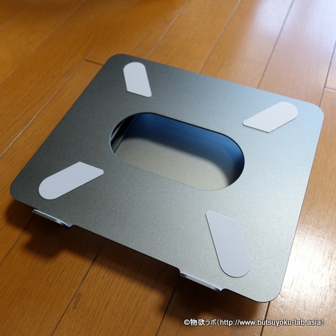Boyotaノートパソコンスタンドのノートパソコンを置く部分はこんな感じ Boyotaノートパソコンスタンドのノートパソコンを置く部分はこんな感じ